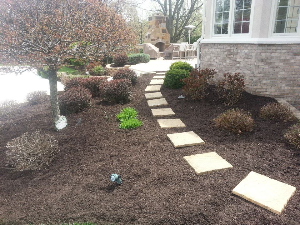 Mulch Installation Near Fishers Indiana